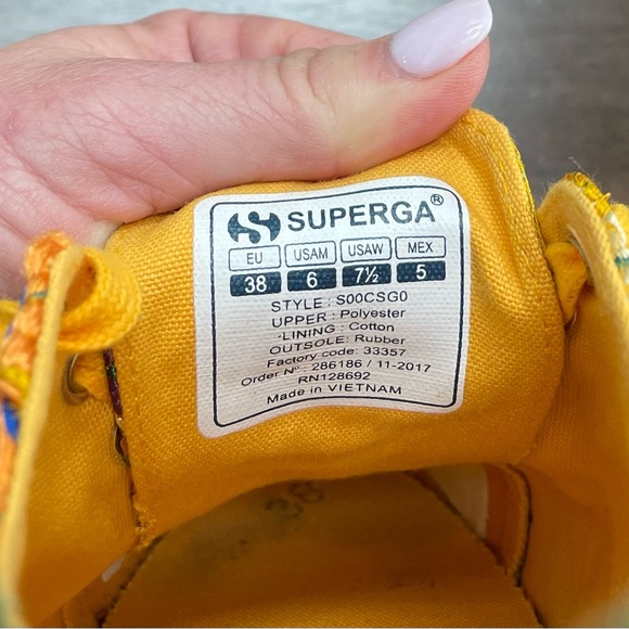 Superga Korelaw Satin Sneakers - Size 7 1/2 - Picture 7 of 10